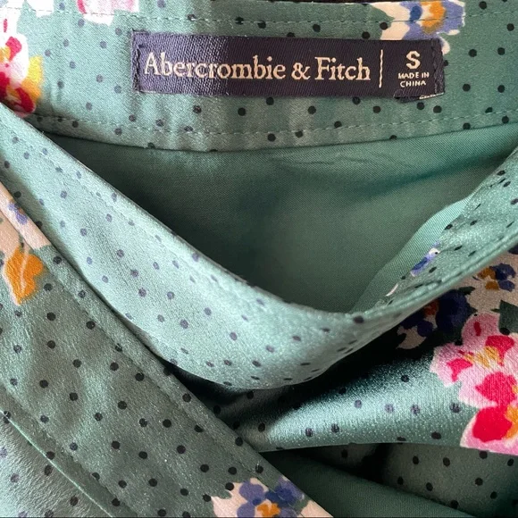 Abercrombie & Fitch Satin Wrap Skirt - Picture 3 of 4